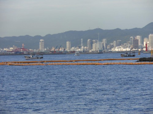 神戸港　海底掃海作業補助