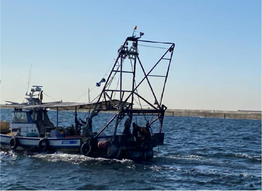 神戸港　海底掃海作業補助